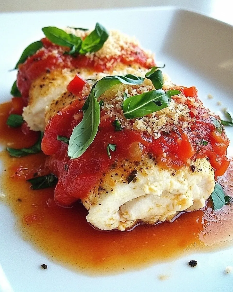 Homemade Chicken Parmesan Rollatini photo