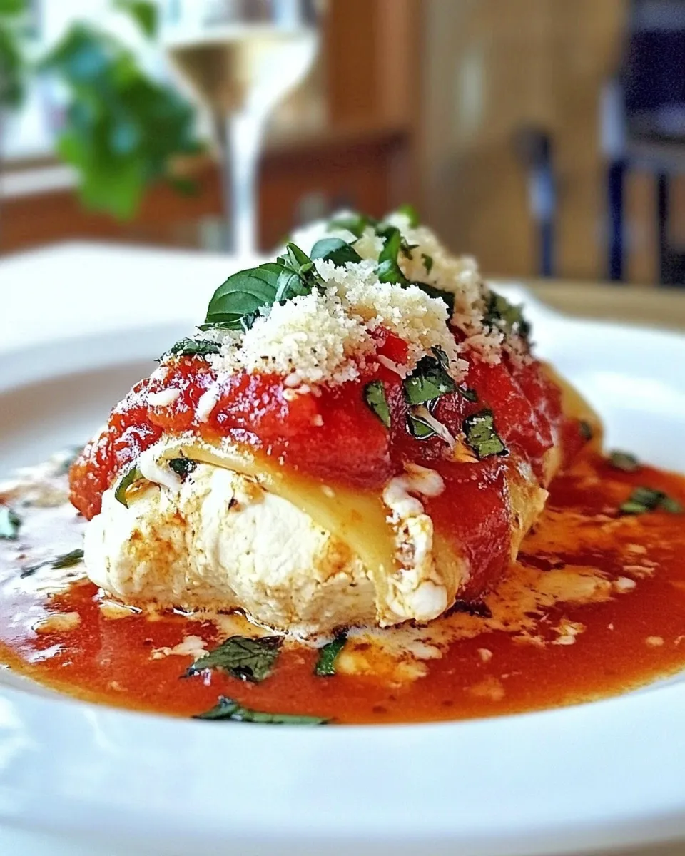 Delicious Chicken Parmesan Rollatini recipe photo