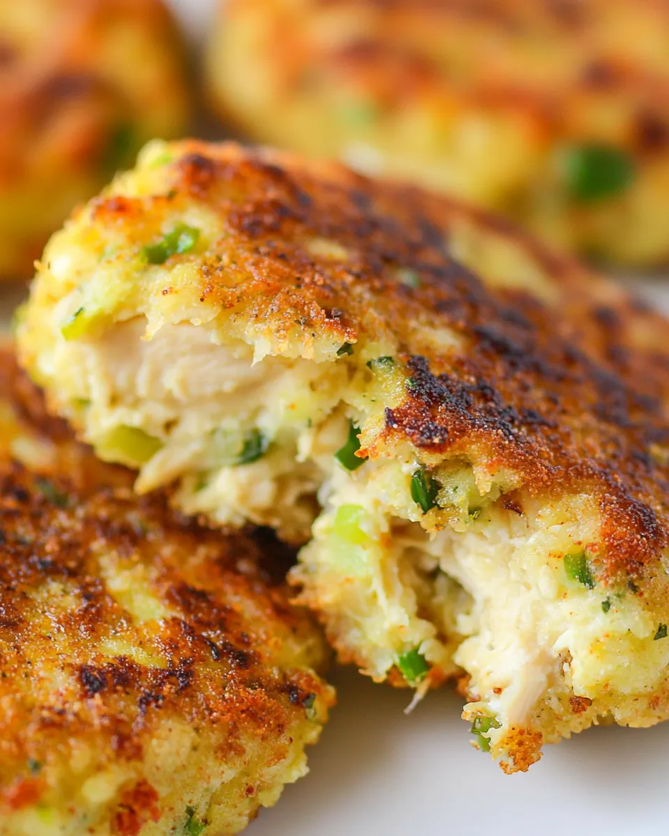 Homemade Chicken Patties (Easy Chicken Cakes) photo