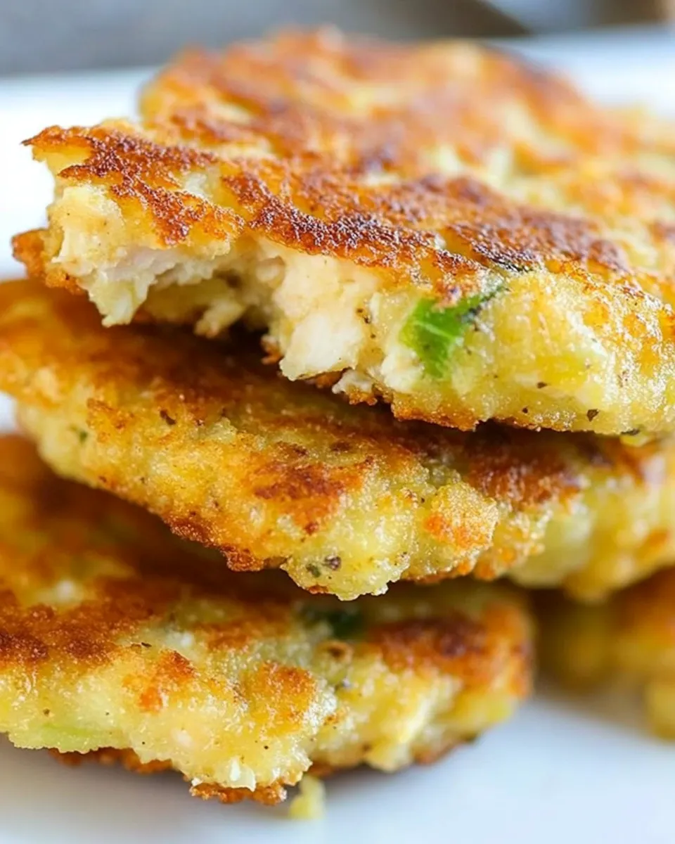 Classic Chicken Patties (Easy Chicken Cakes) image