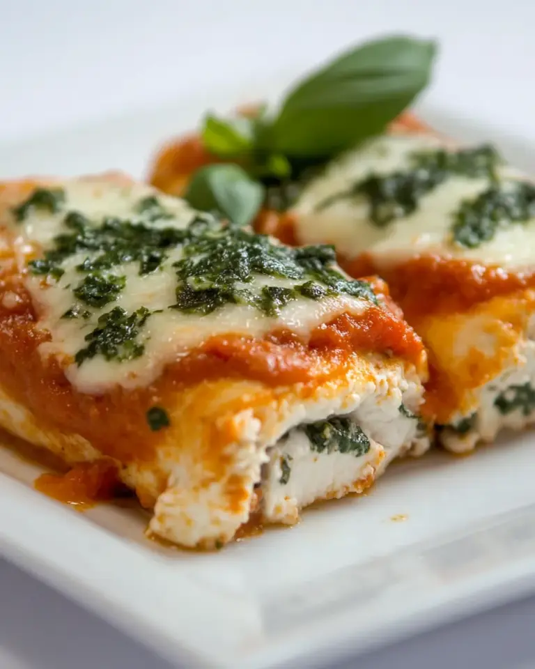 Homemade Chicken Rollatini Parmesan photo