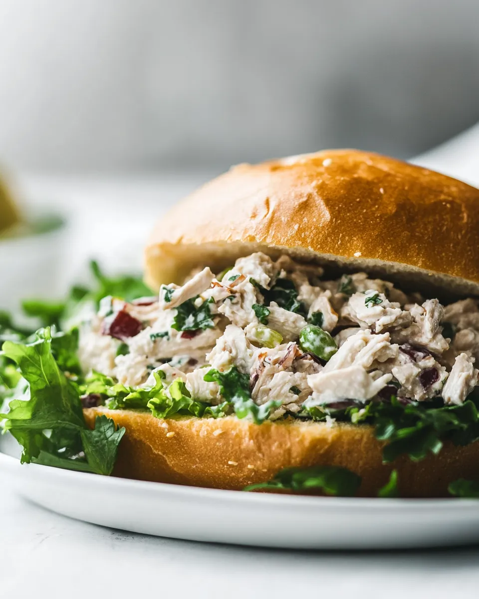 Delicious Chicken Salad Sandwich image
