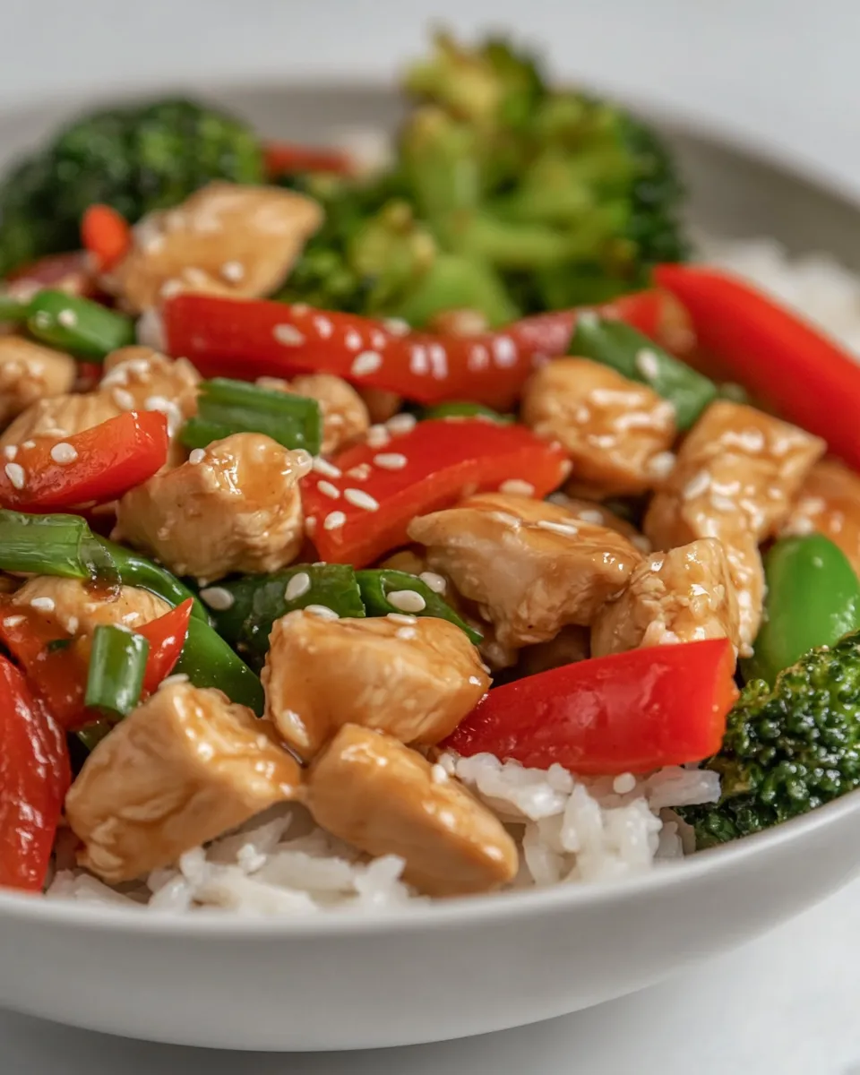 Homemade Chicken Teriyaki Bowl photo