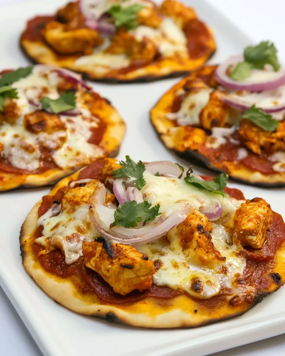 Classic Chicken Tikka Pizzas image