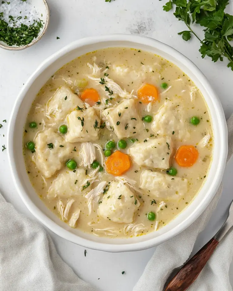 Homemade Chicken and Dumplings Recipe photo
