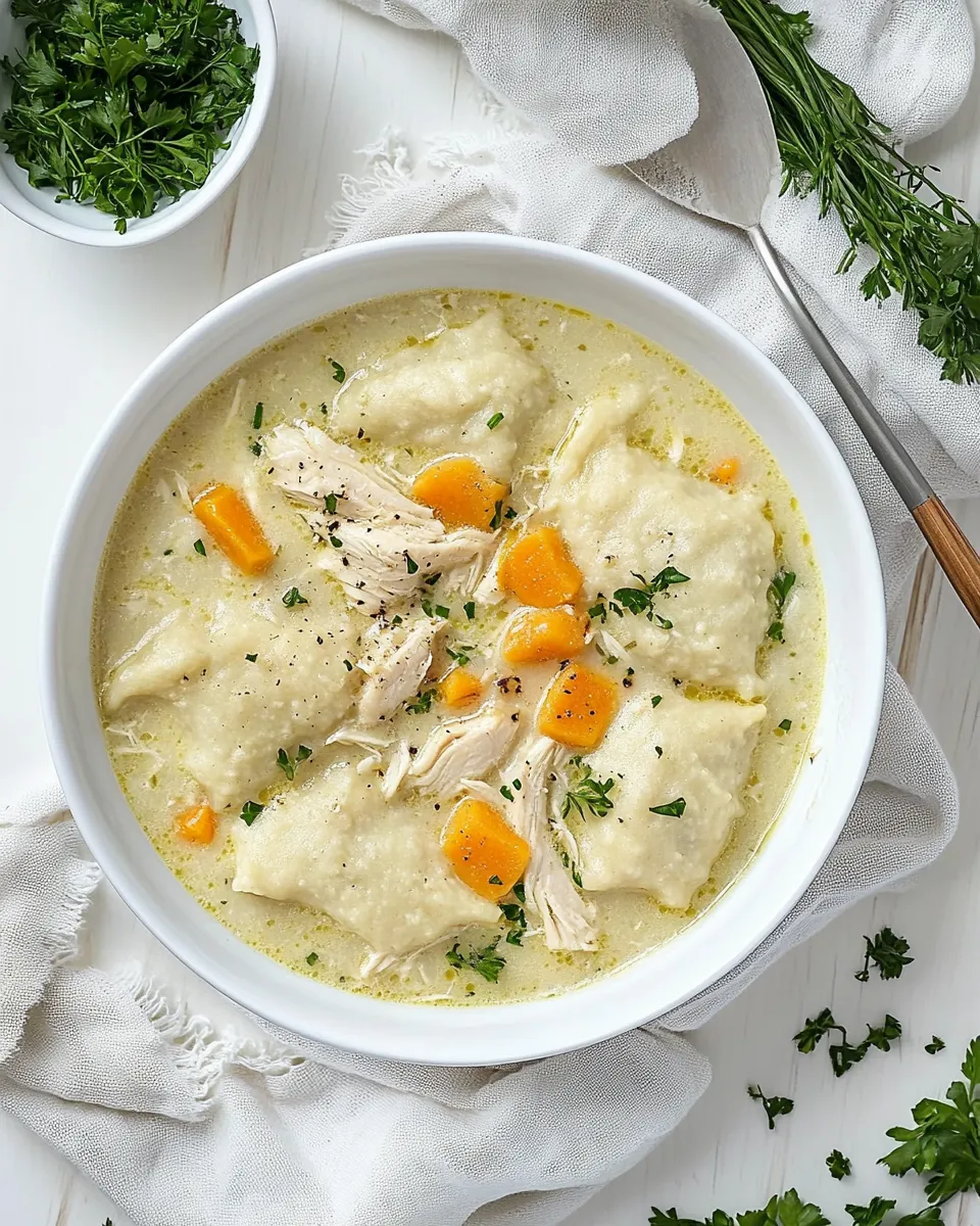 Classic Chicken and Dumplings Recipe image