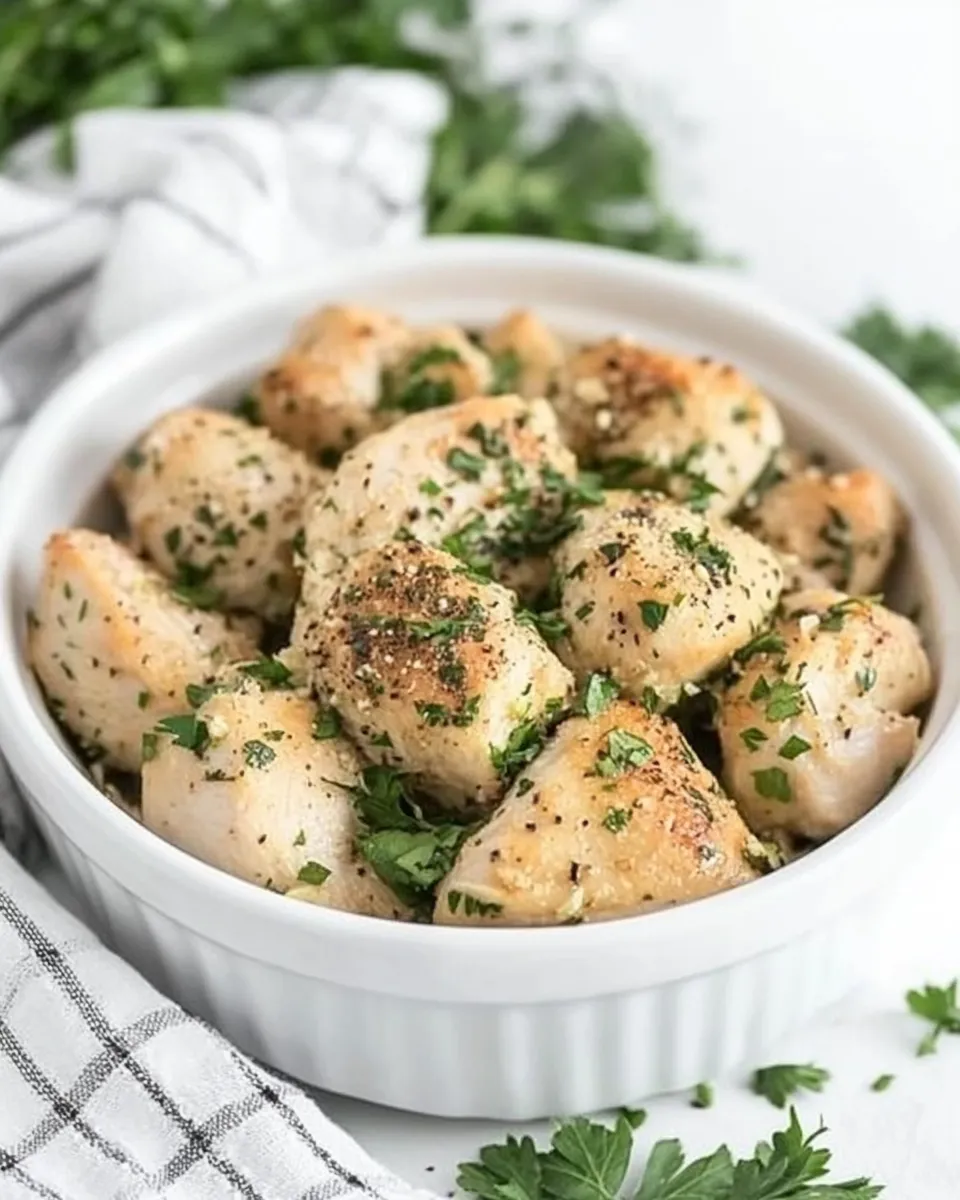 Delicious Chicken with Garlic and Parsley image