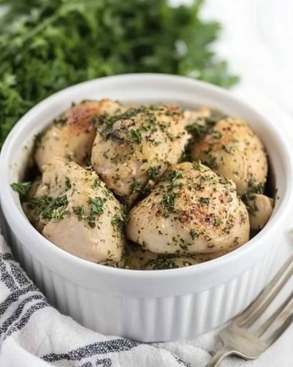 Classic Chicken with Garlic and Parsley recipe photo