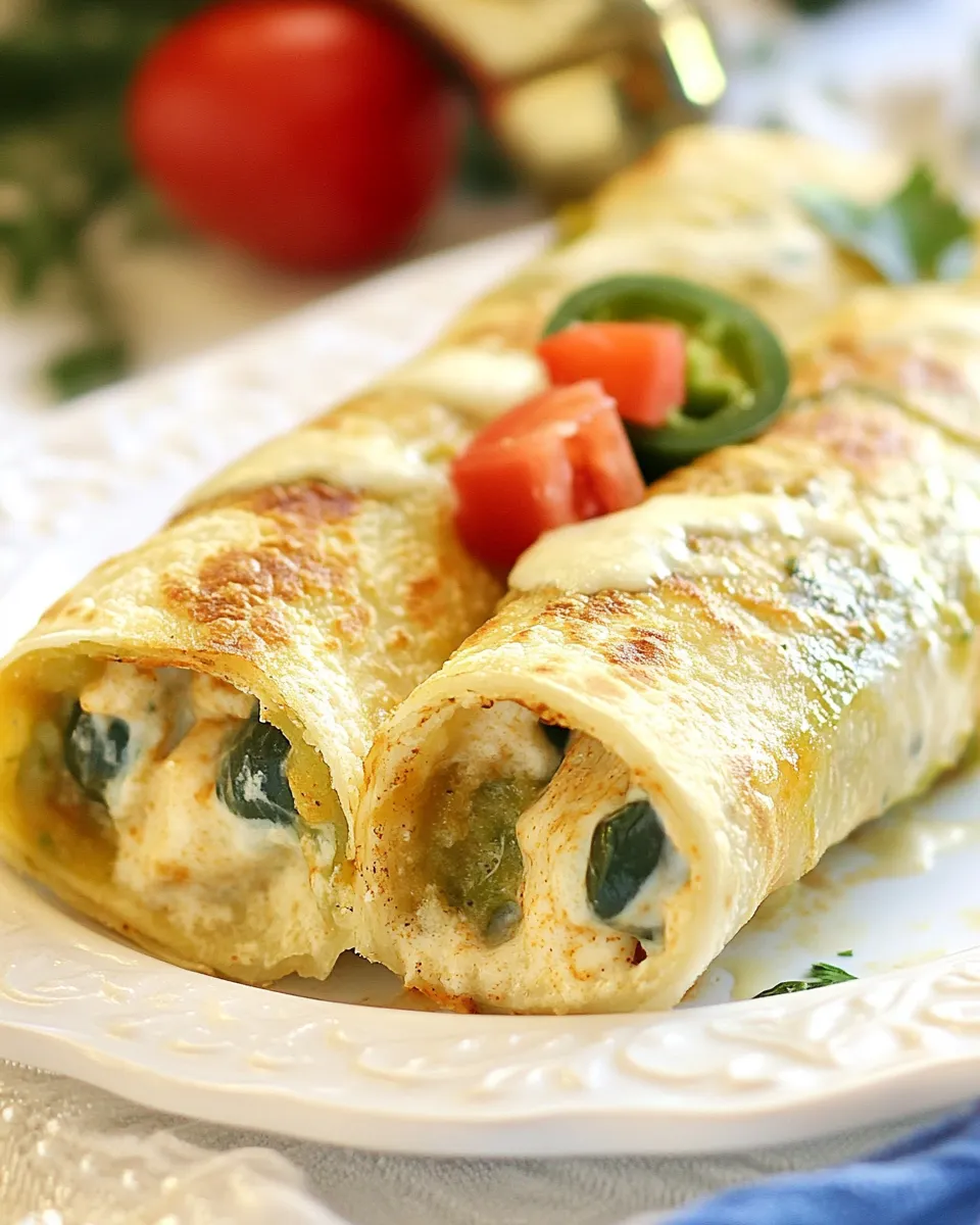 Classic Chile Relleno Flautas image