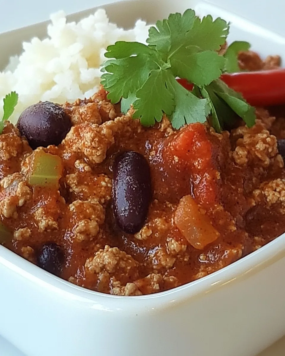 Delicious Chili Con Carne shot