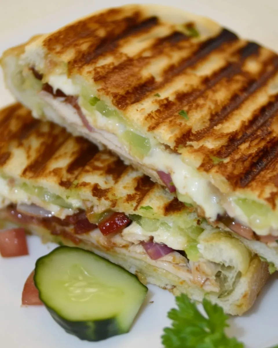 Easy Chipotle Turkey Panini photo
