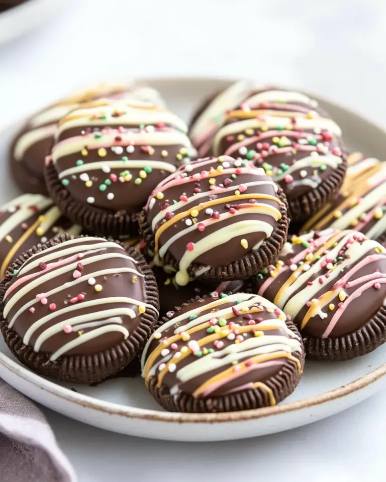 Homemade Chocolate-Covered Oreos photo