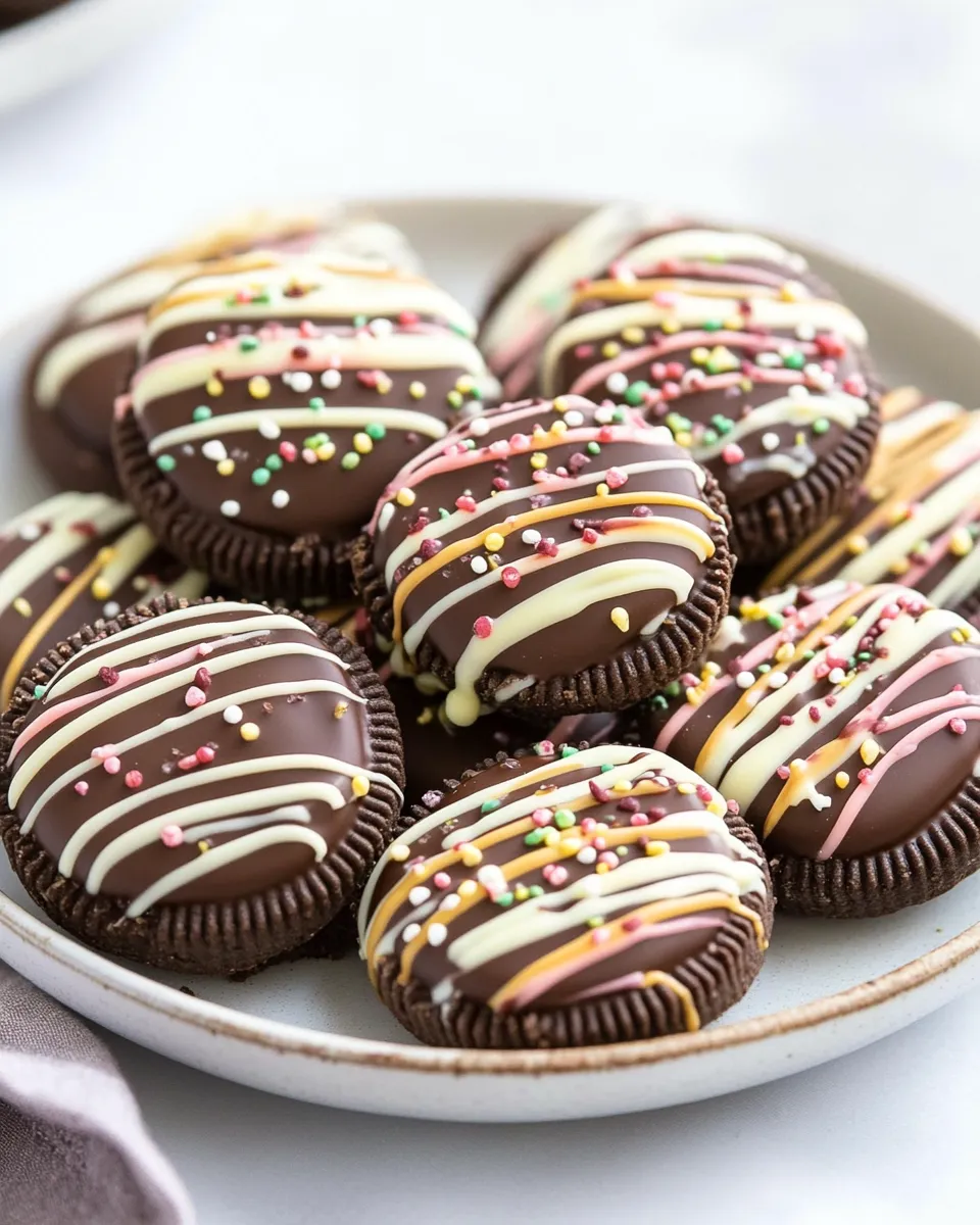 Homemade Chocolate-Covered Oreos photo