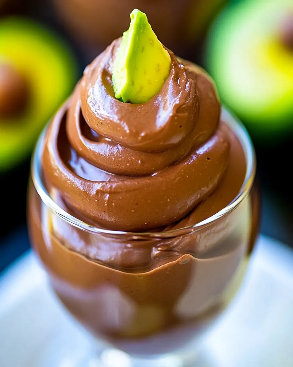 Easy Chocolate Avocado Frosting image
