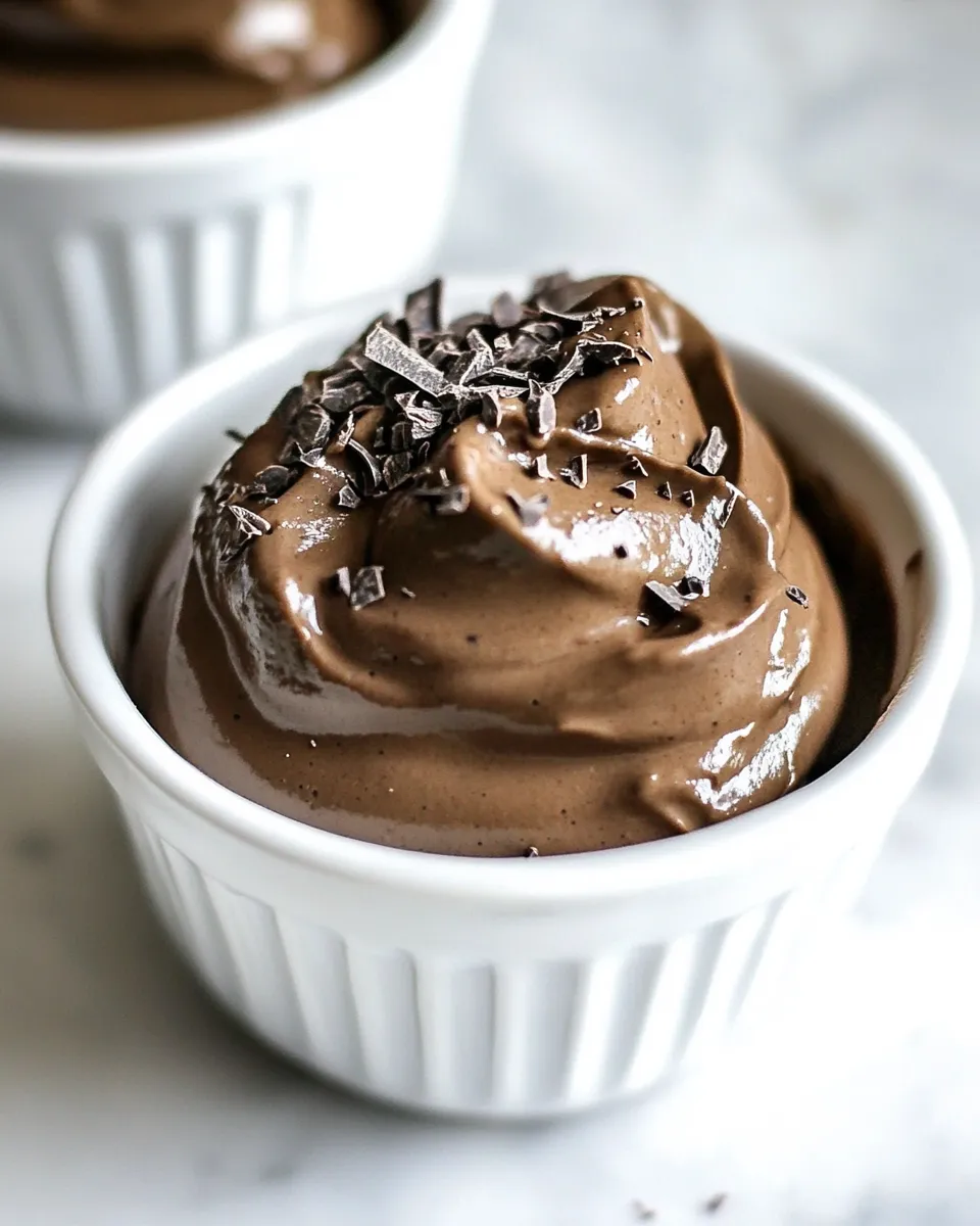 Delicious Chocolate Avocado Pudding. Yep, Its a Thing. image