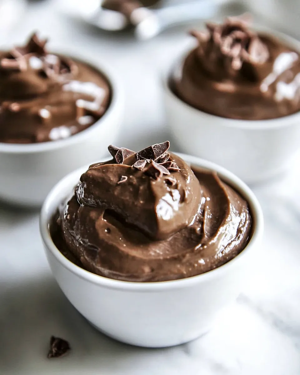 Healthy Chocolate Avocado Pudding. Yep, Its a Thing. recipe photo