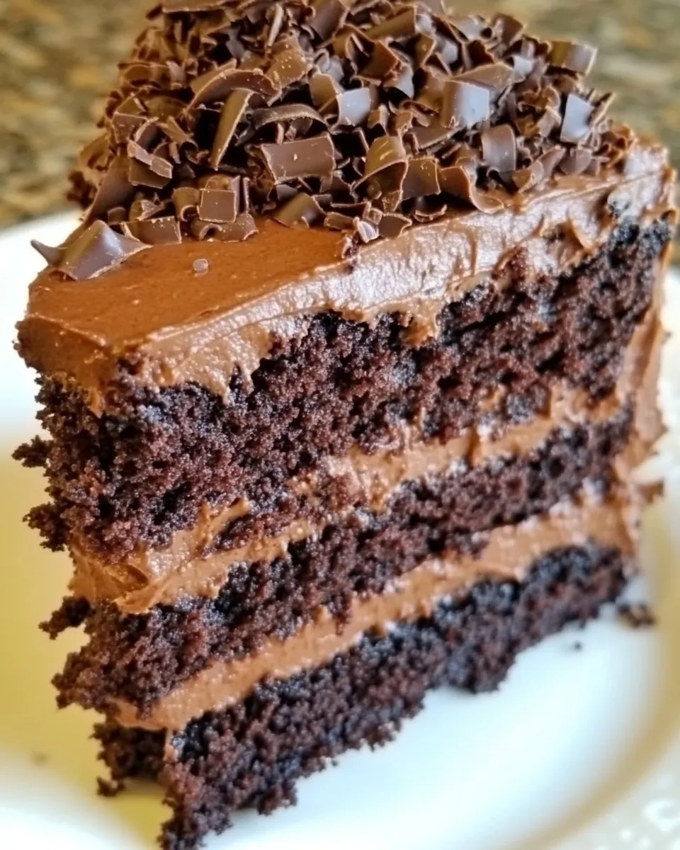 Classic Chocolate Blackout Cake image