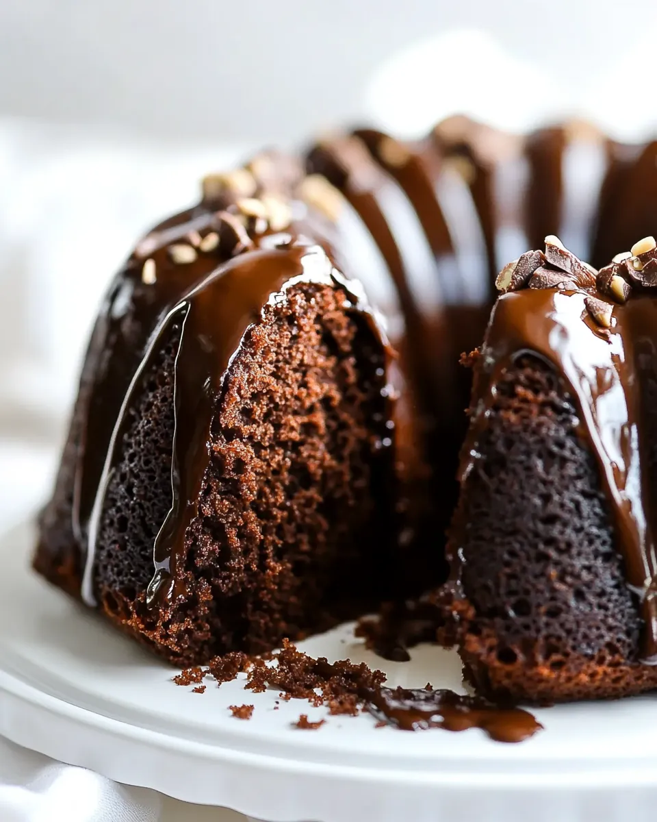 Classic Chocolate Bundt Cake image