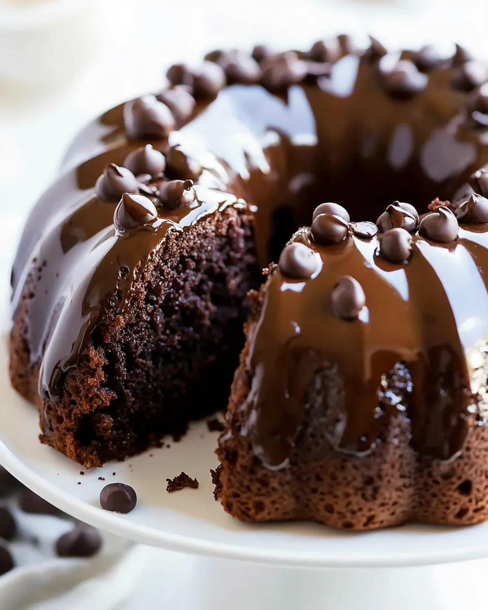 Easy Chocolate Bundt Cake recipe photo