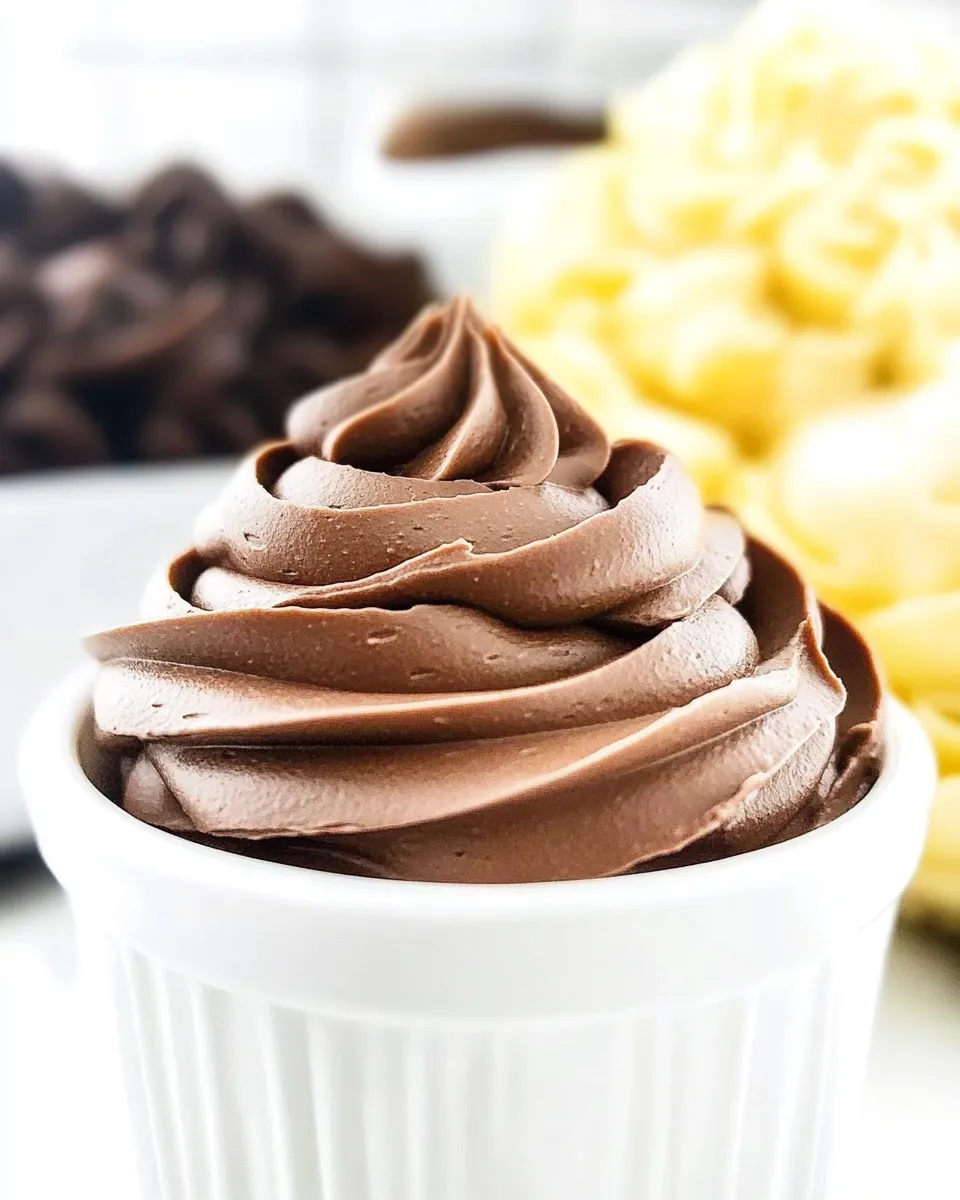 Classic Chocolate Buttercream Frosting Recipe image