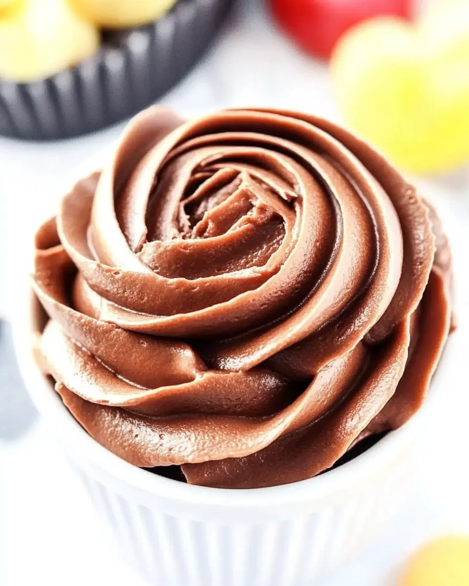 Easy Chocolate Buttercream Frosting Recipe shot
