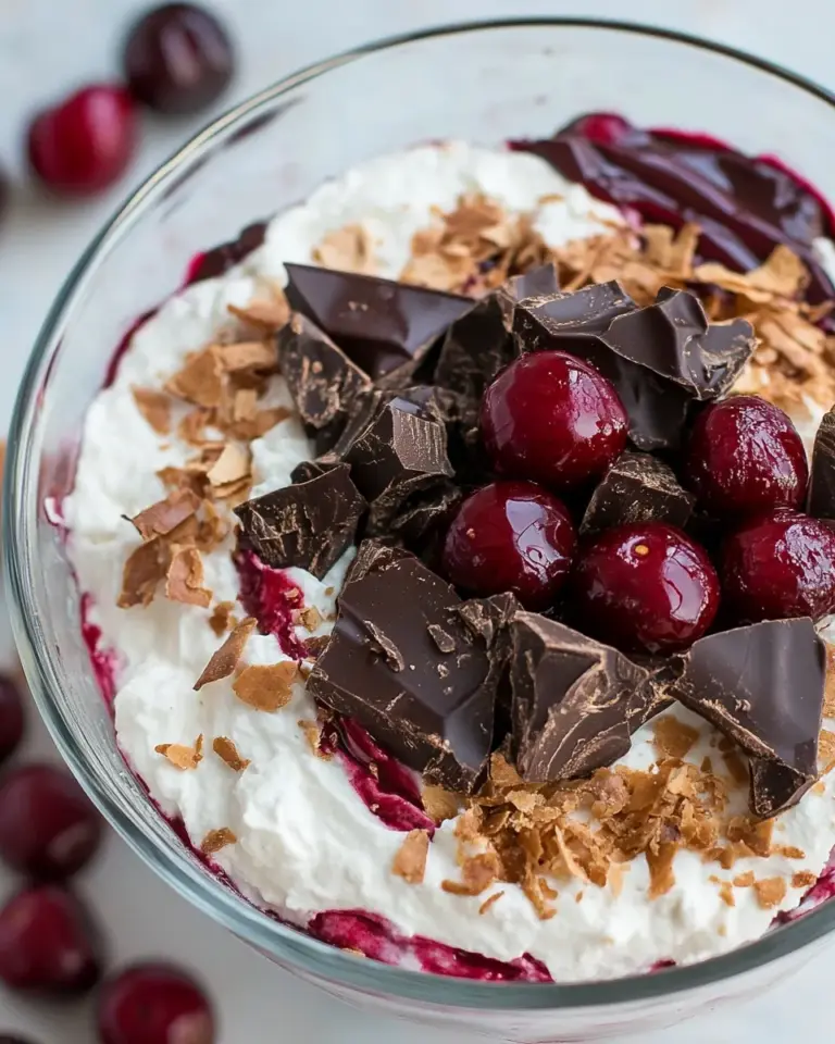Homemade Chocolate Cherry Cheesecake Dip photo