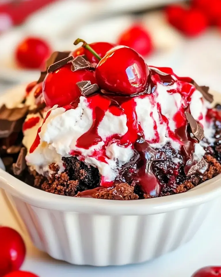 Easy Chocolate Cherry Dump Cake photo