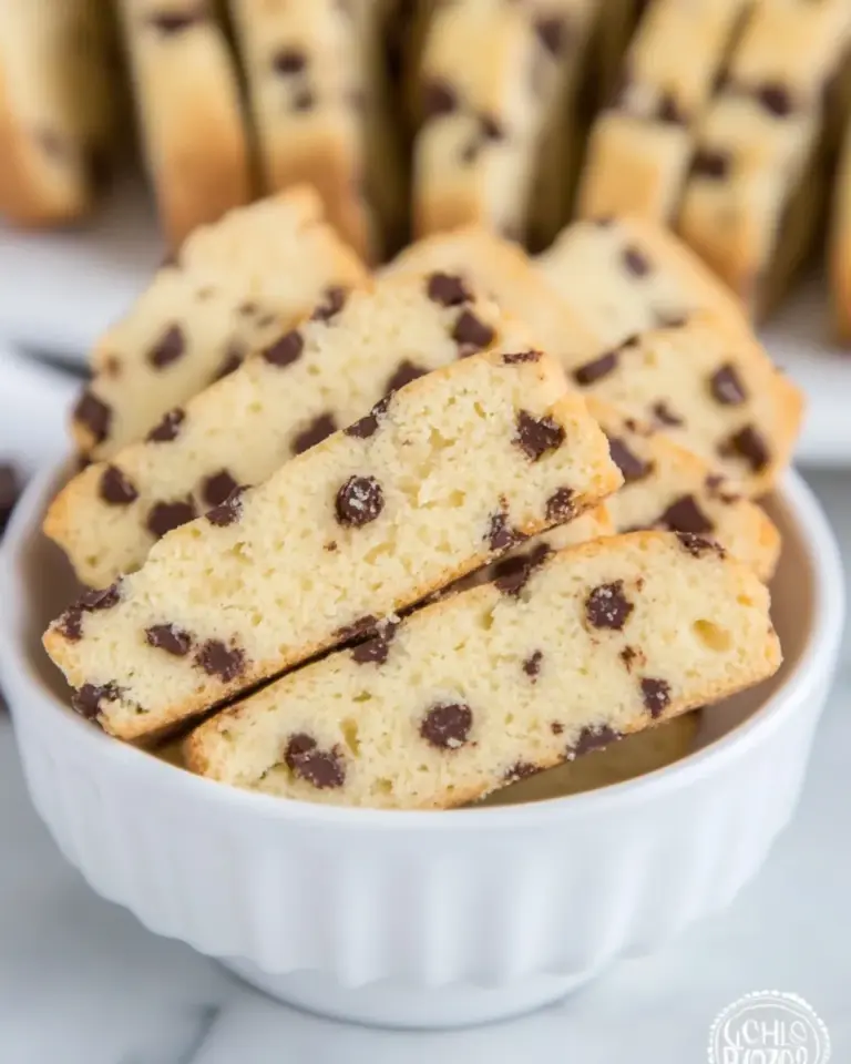 Homemade Chocolate Chip Biscotti photo