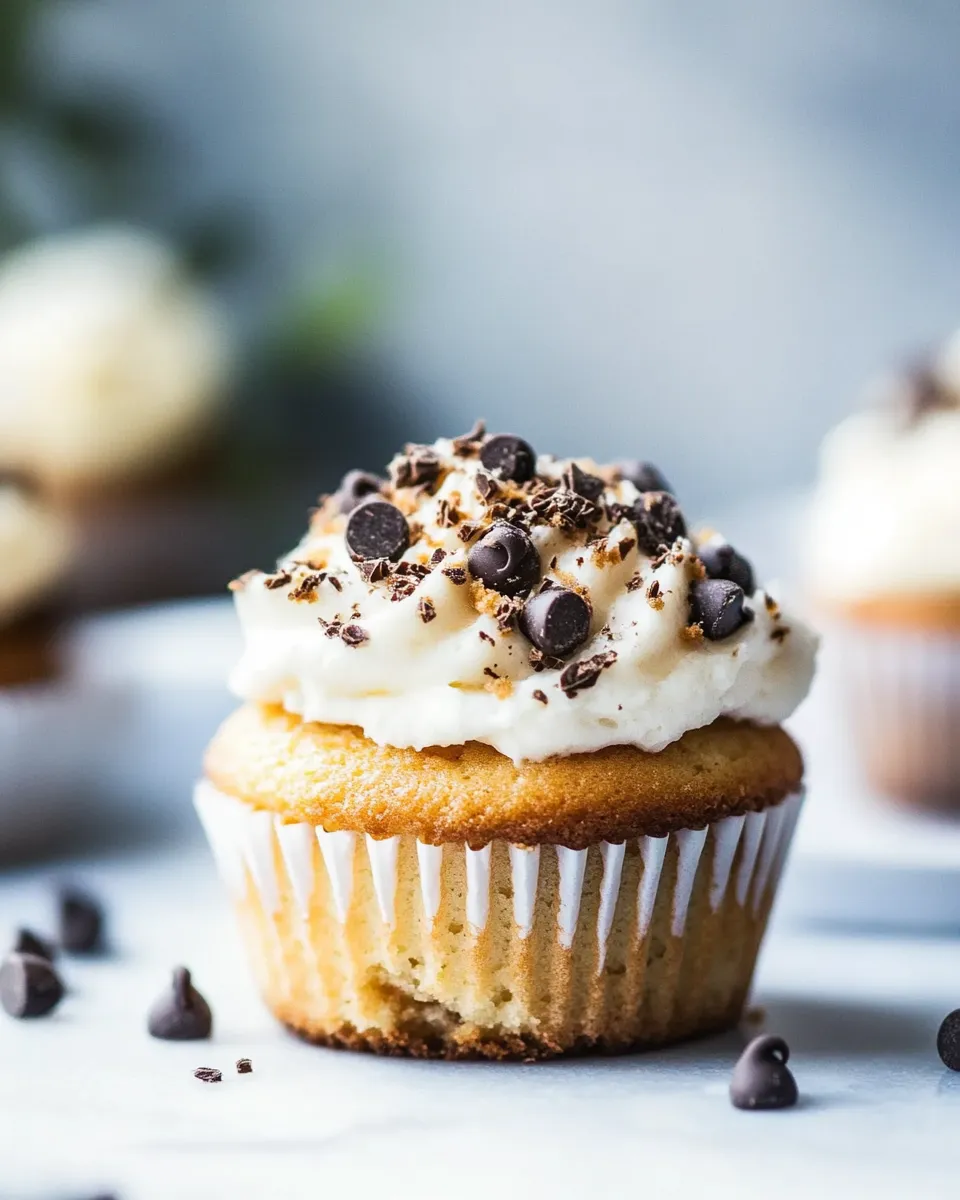 Classic Chocolate Chip Cupcake Recipe image