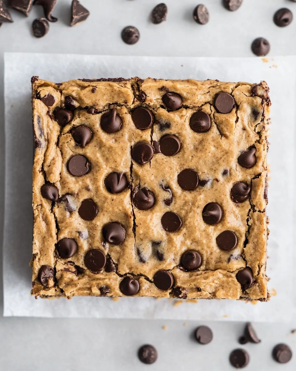 Delicious Chocolate Chip Tahini Bars image