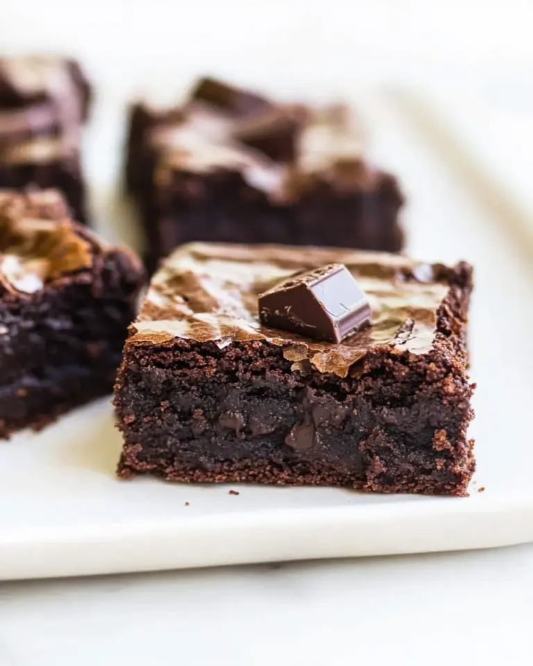 Homemade Chocolate Chunk Avocado Brownies photo