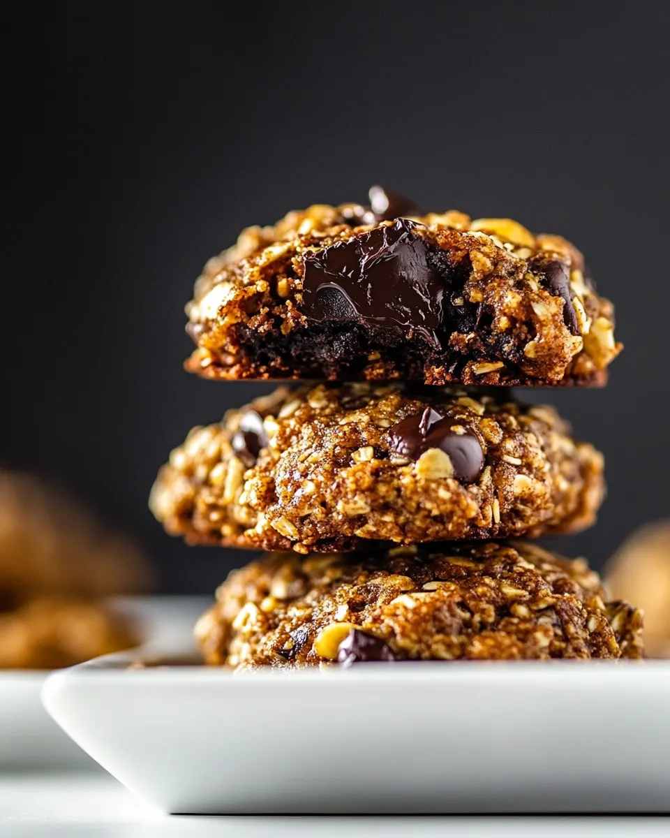 Delicious Chocolate Coconut Banana Bread Breakfast Cookies image