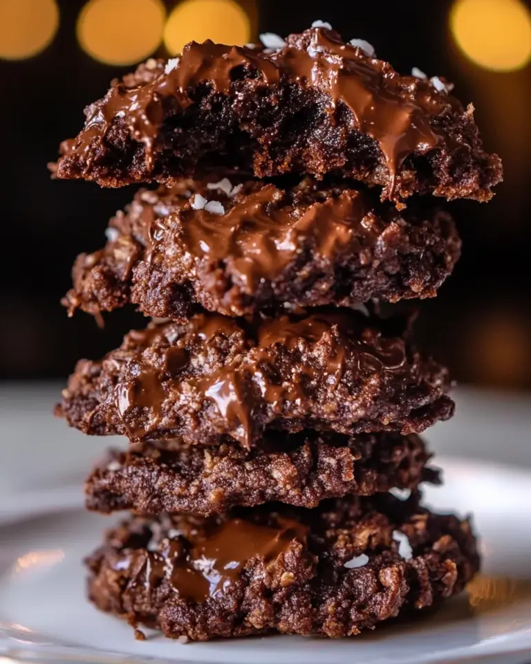 Homemade Chocolate Coconut Cookies photo