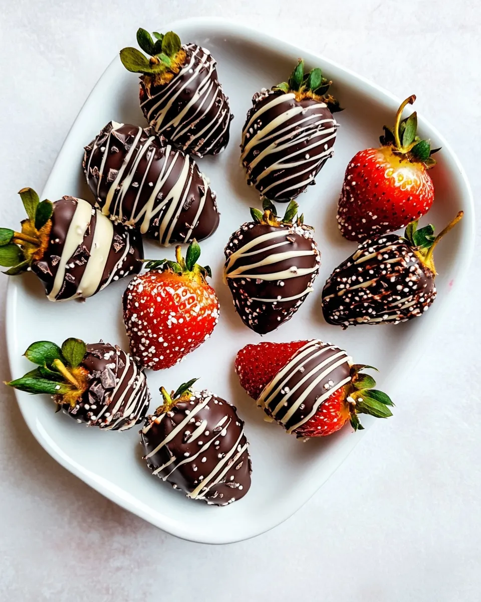 Homemade Chocolate Covered Strawberries photo