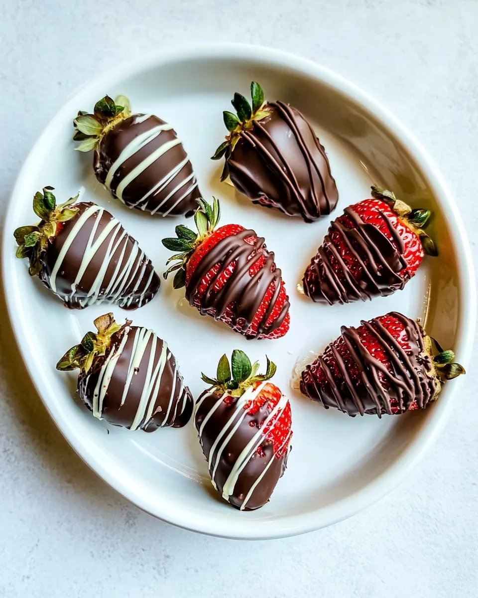 Easy Chocolate Covered Strawberries recipe photo