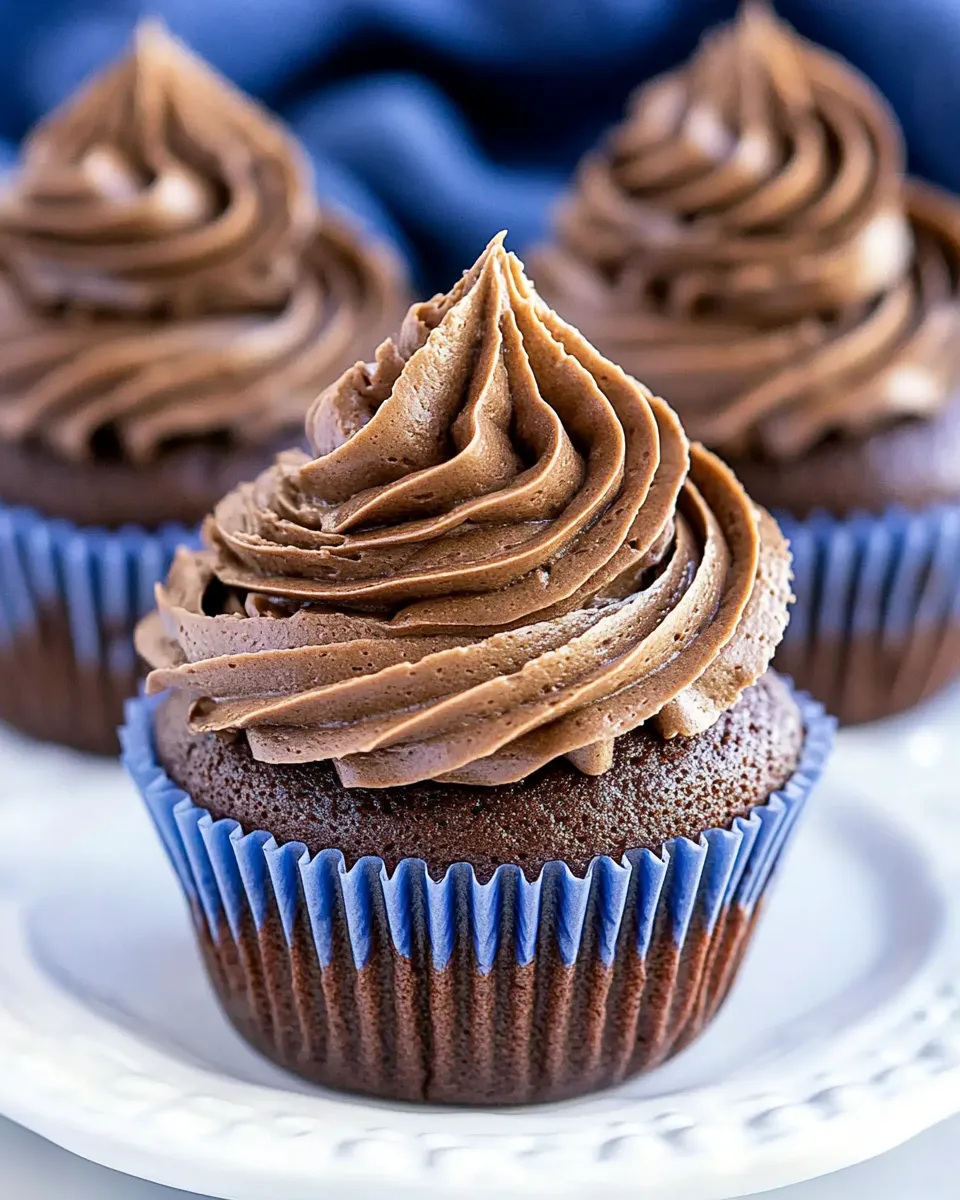 Classic Chocolate Cupcake Recipe image