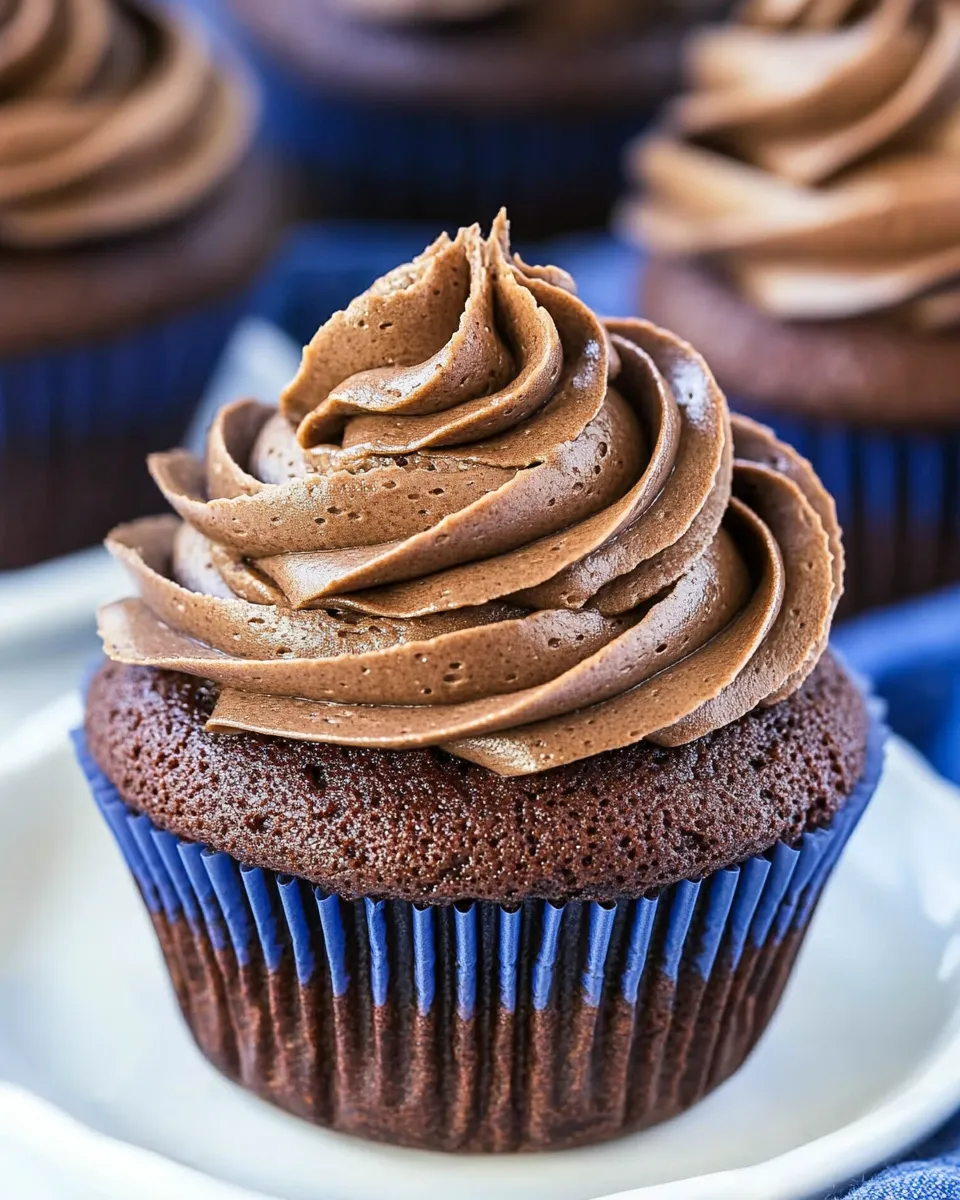 Delicious Chocolate Cupcake Recipe recipe photo