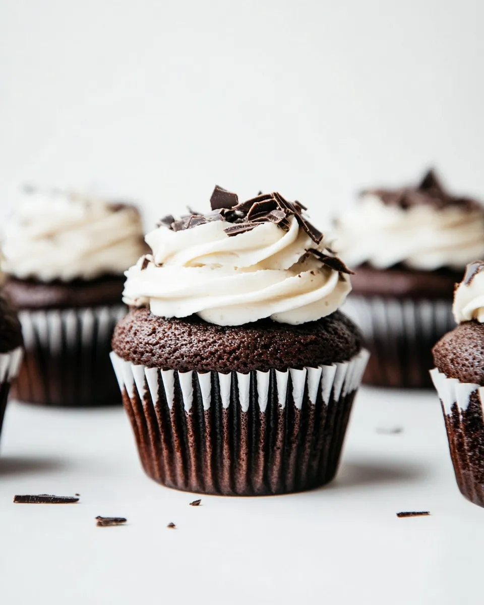 Delicious Chocolate Cupcakes with Buttercream Frosting Recipe picture