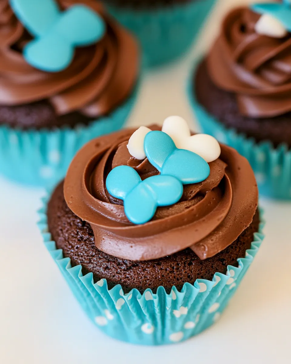 Delicious Chocolate Malt Cupcakes image