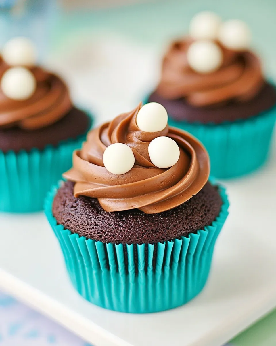 Classic Chocolate Malt Cupcakes recipe photo