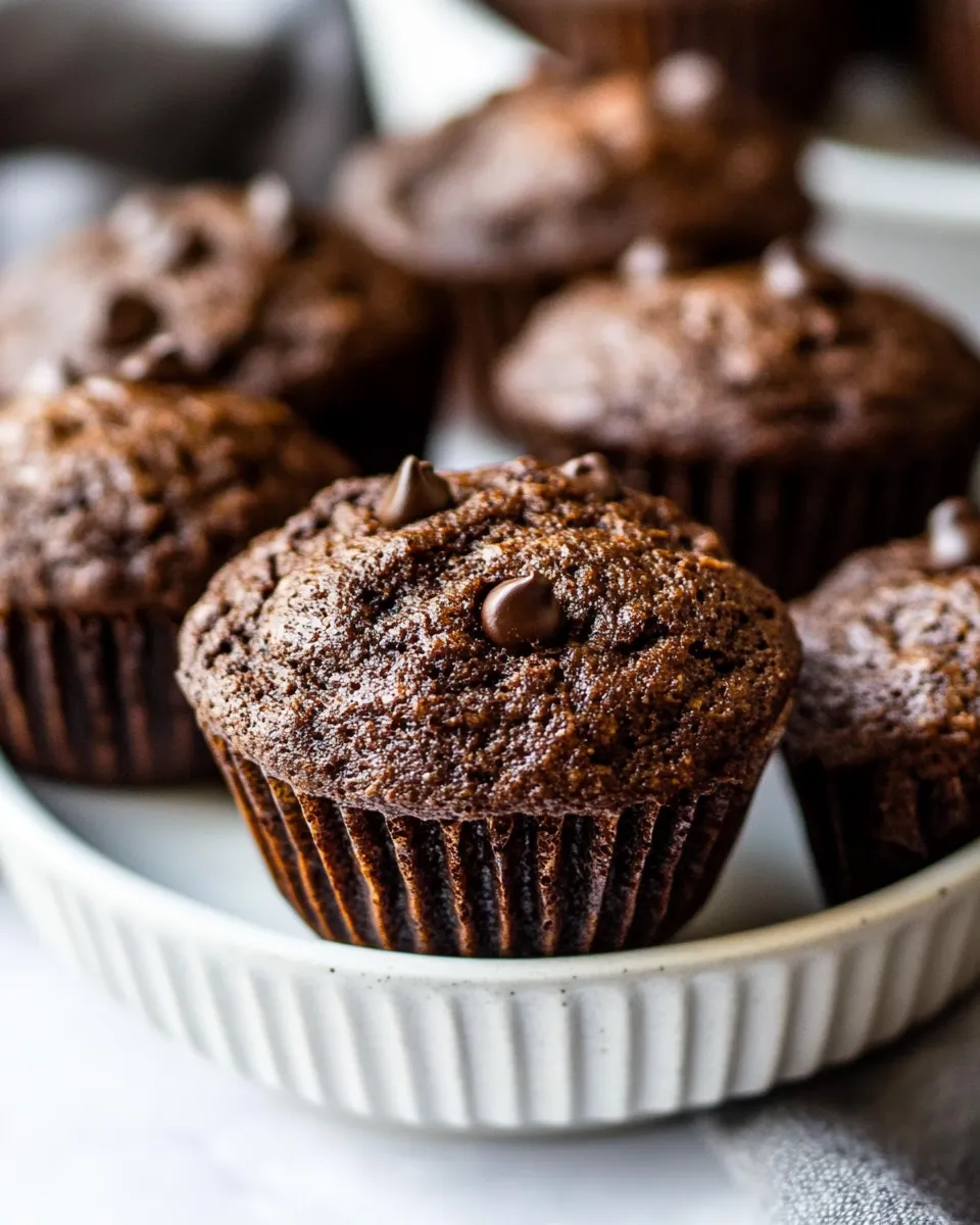Homemade Chocolate Muffins recipe photo