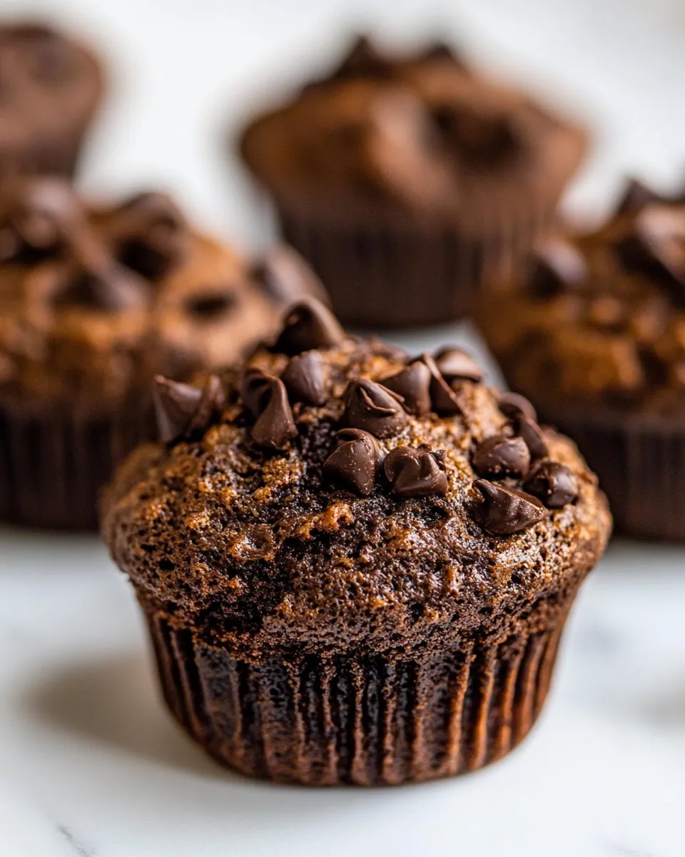 Classic Chocolate Muffins dish photo