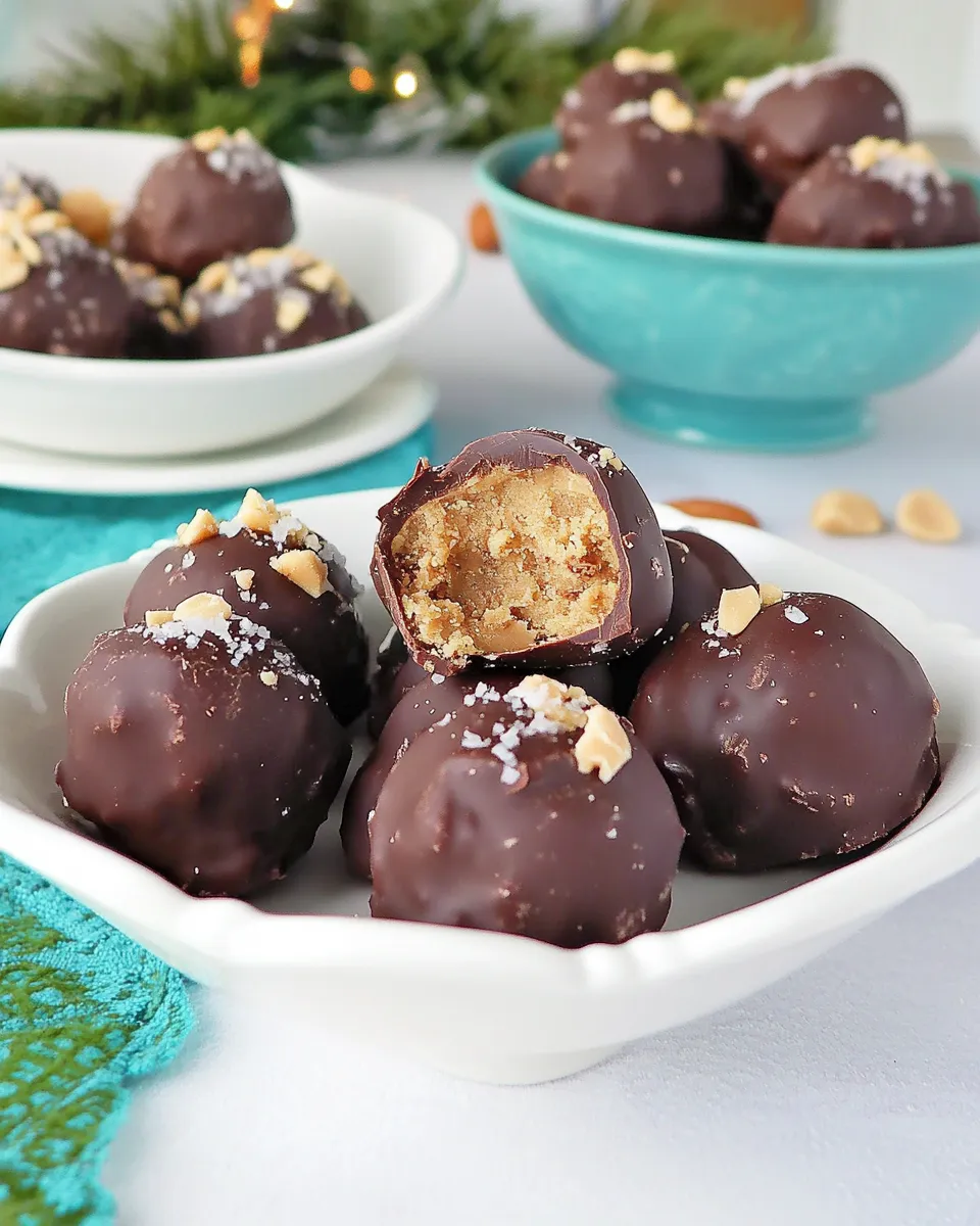 Homemade Chocolate Peanut Butter Fat Bombs recipe photo
