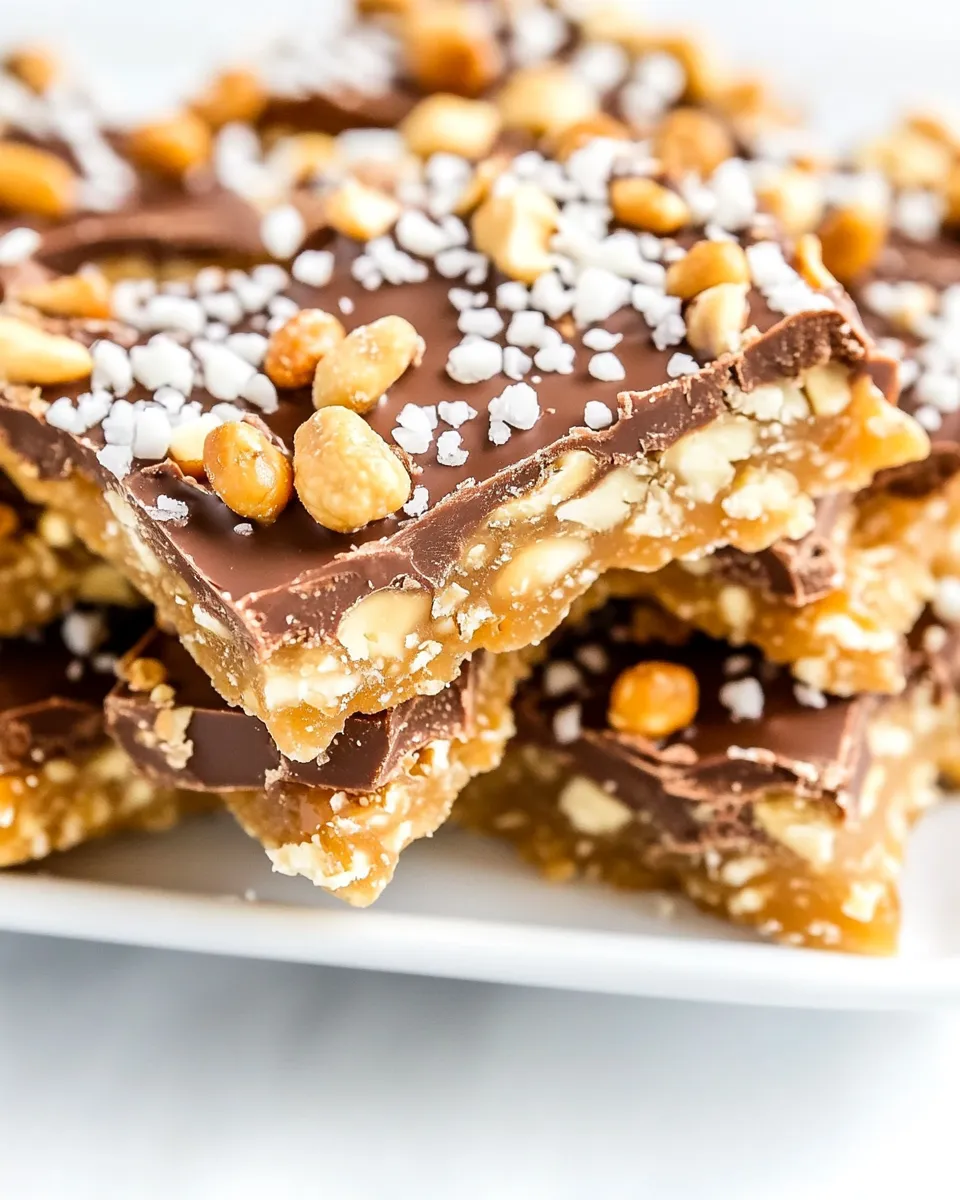 Delicious Chocolate Peanut Toffee shot