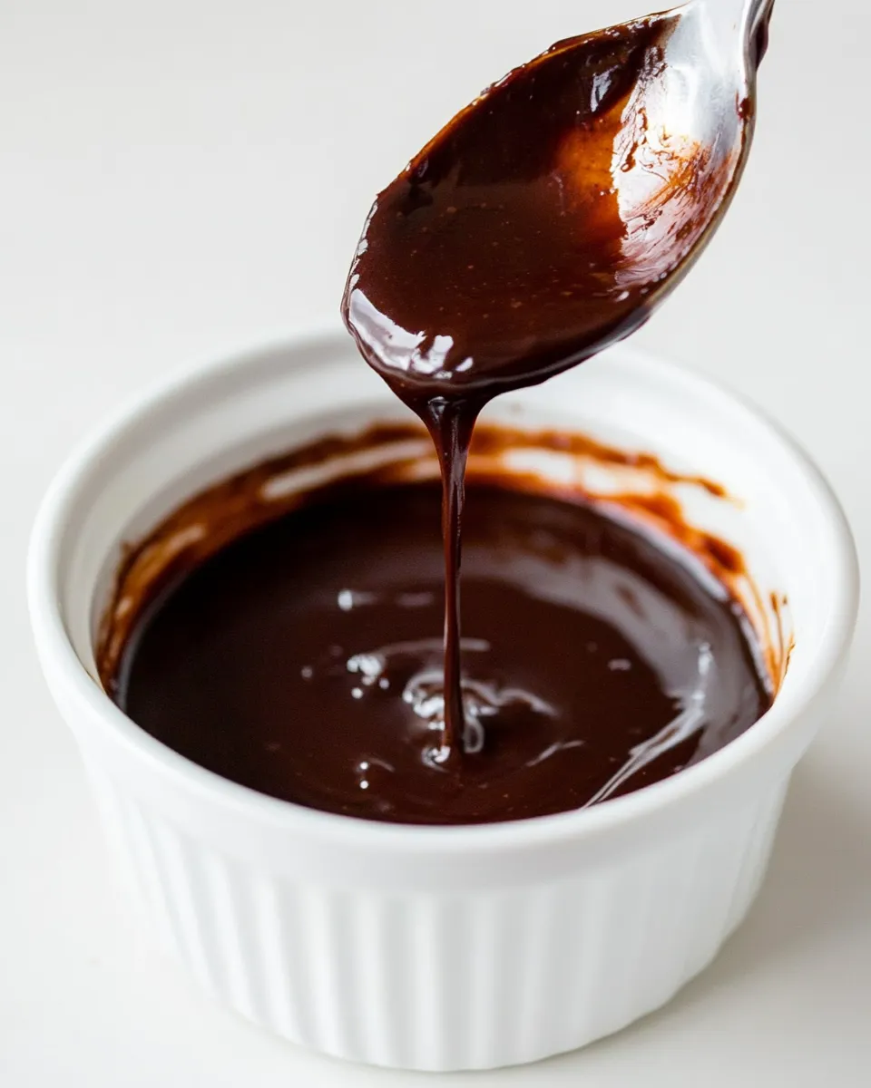 Easy Chocolate Sauce recipe photo