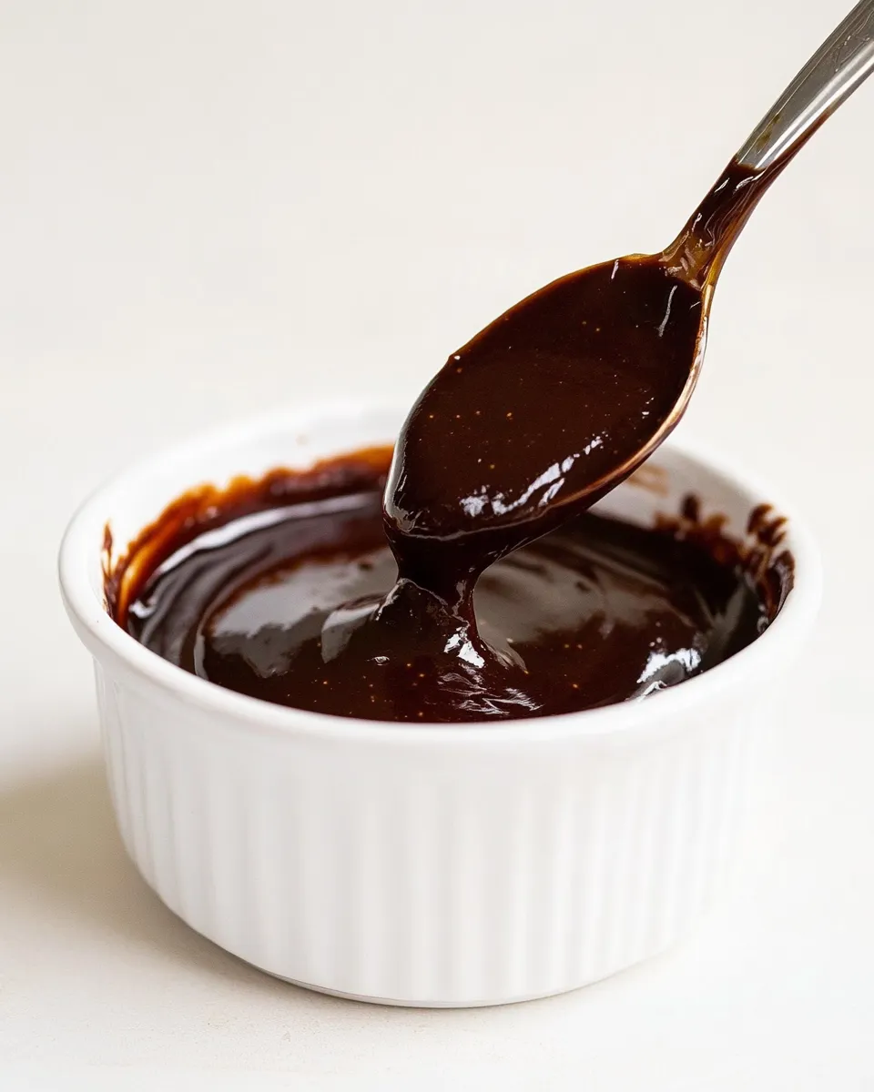 Delicious Chocolate Sauce shot