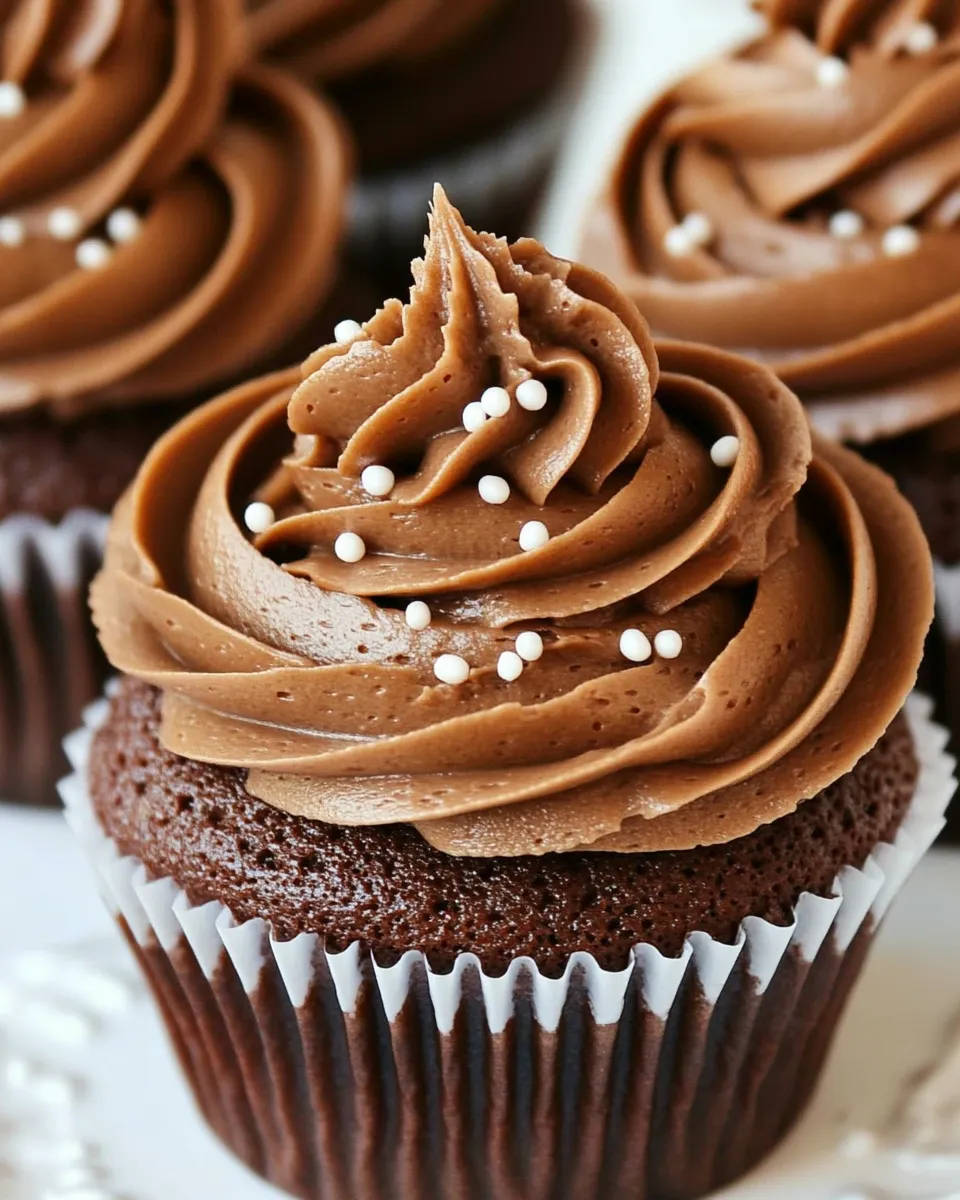 Delicious Chocolate Wedding Cupcakes dish photo