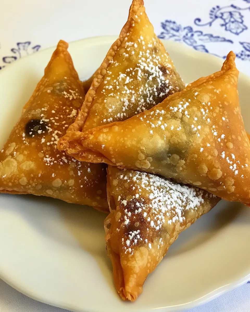 Delicious Chocolate Wontons image