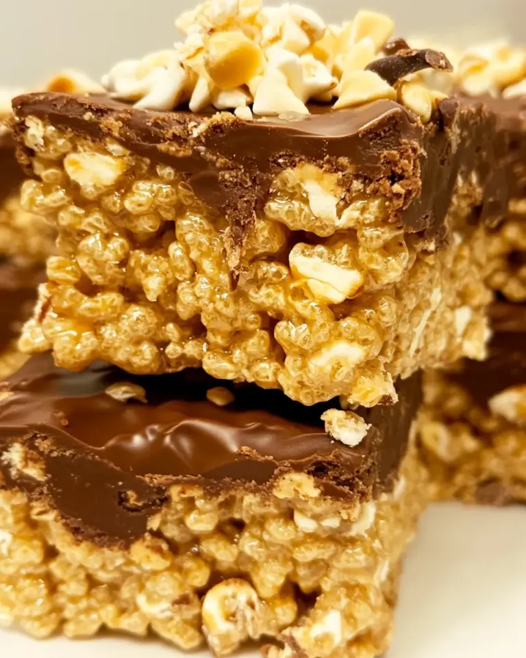 Easy Chubby Hubby Rice Krispies Treats recipe image