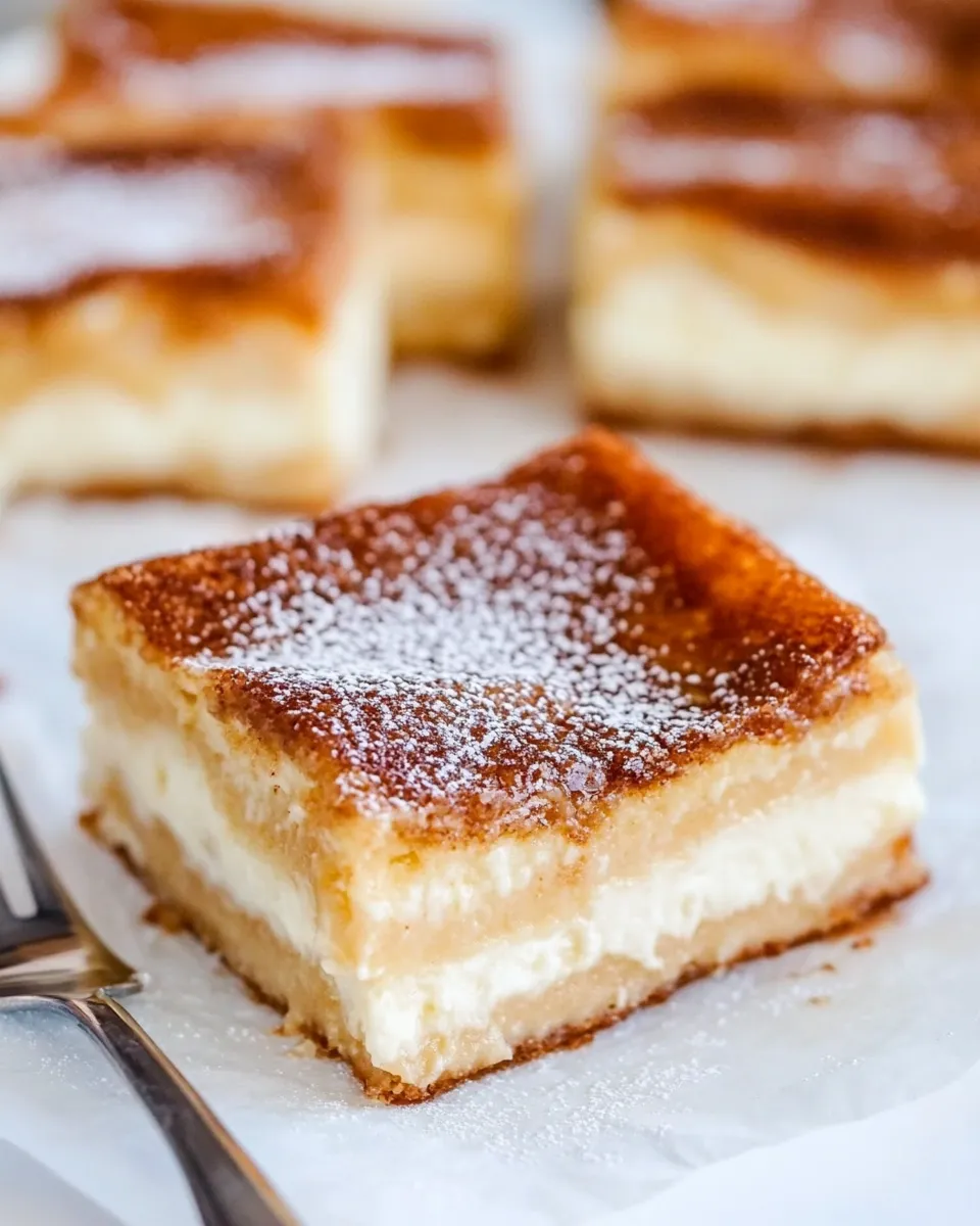 Classic Churro Cheesecake Bars image